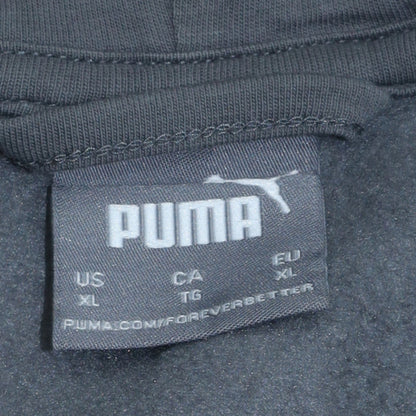 Mens UK Size XL PUMA Grey Full Zip Hoodie