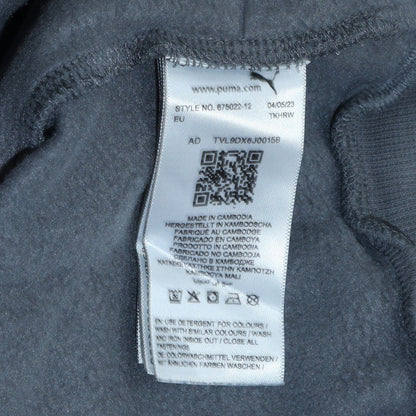 Mens UK Size XL PUMA Grey Full Zip Hoodie