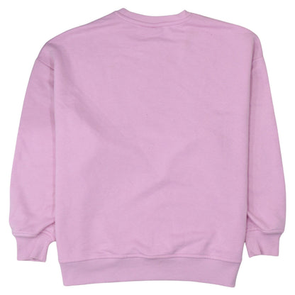 Womens UK Size S SmileyWorld Pink Pullover Sweatshirt