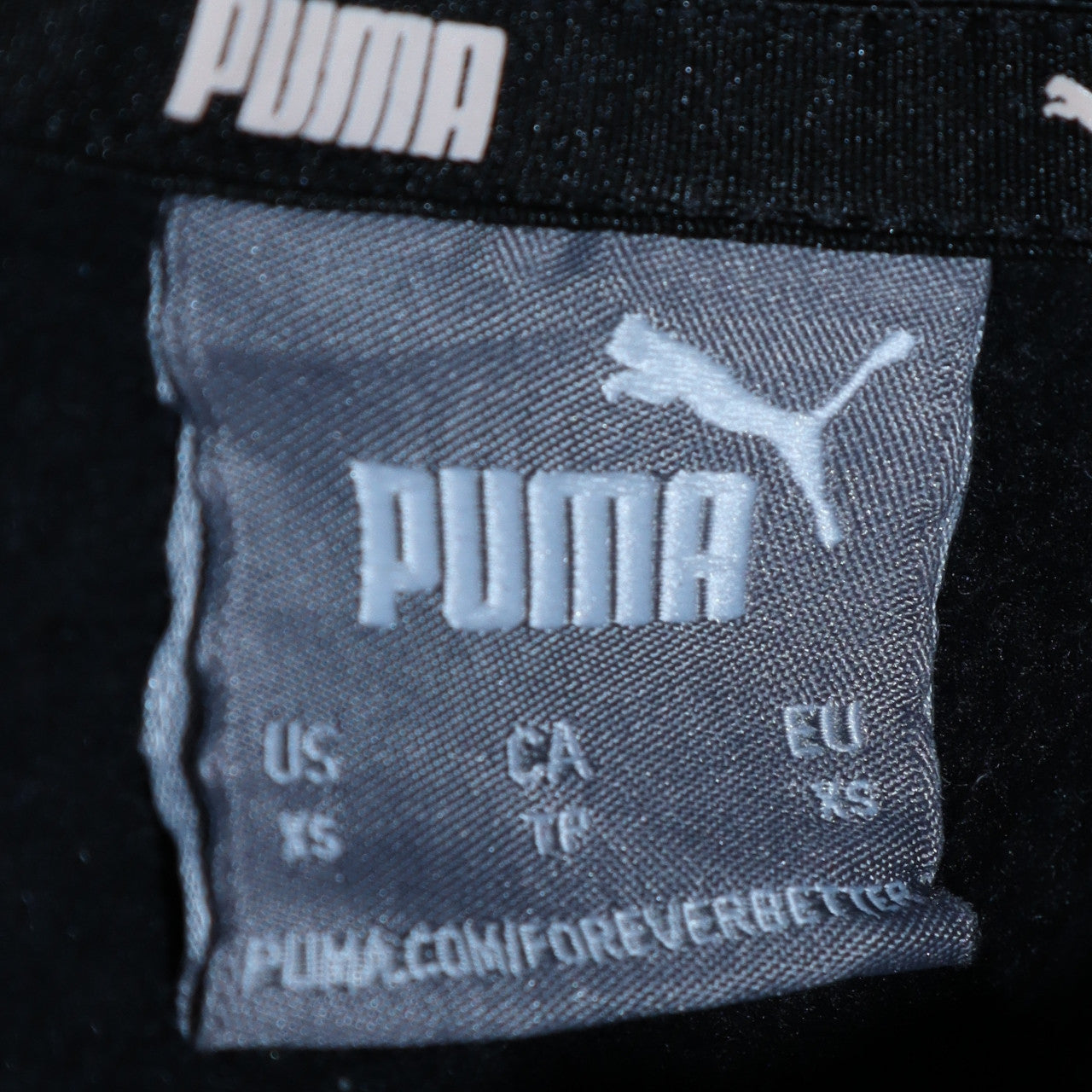 Womens UK Size XS PUMA Black Pullover Sweatshirt