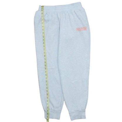 Puma Womens Grey Fleece Sweatpants Medium Regular Fit
