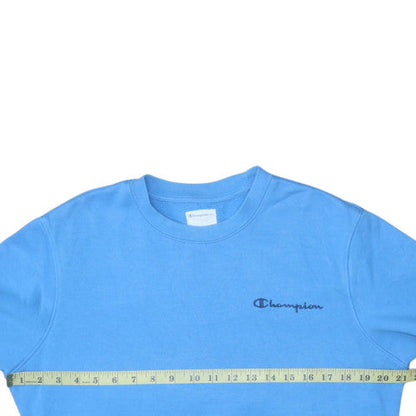 Mens UK Size S Champion Blue Pullover Sweatshirt