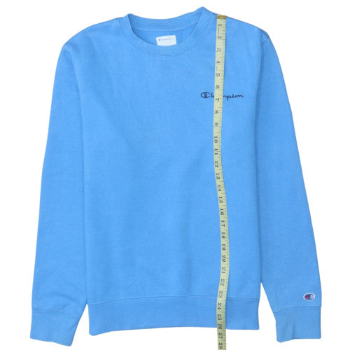 Mens UK Size S Champion Blue Pullover Sweatshirt