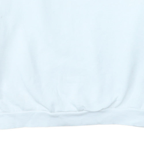 Womens UK Size 14 adidas White Pullover Sweatshirt
