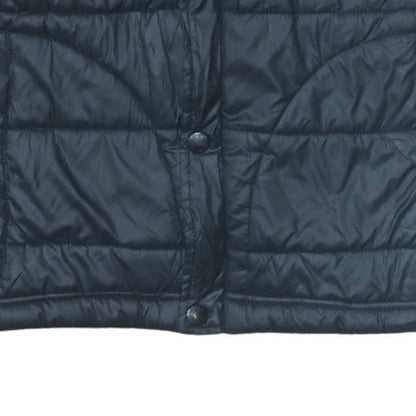 Adidas Mens Black Puffer Waistcoat Gilet Size M Quilted Polyester