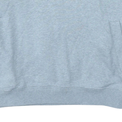 Mens UK Size L Quiksilver Grey Pullover Hoodie