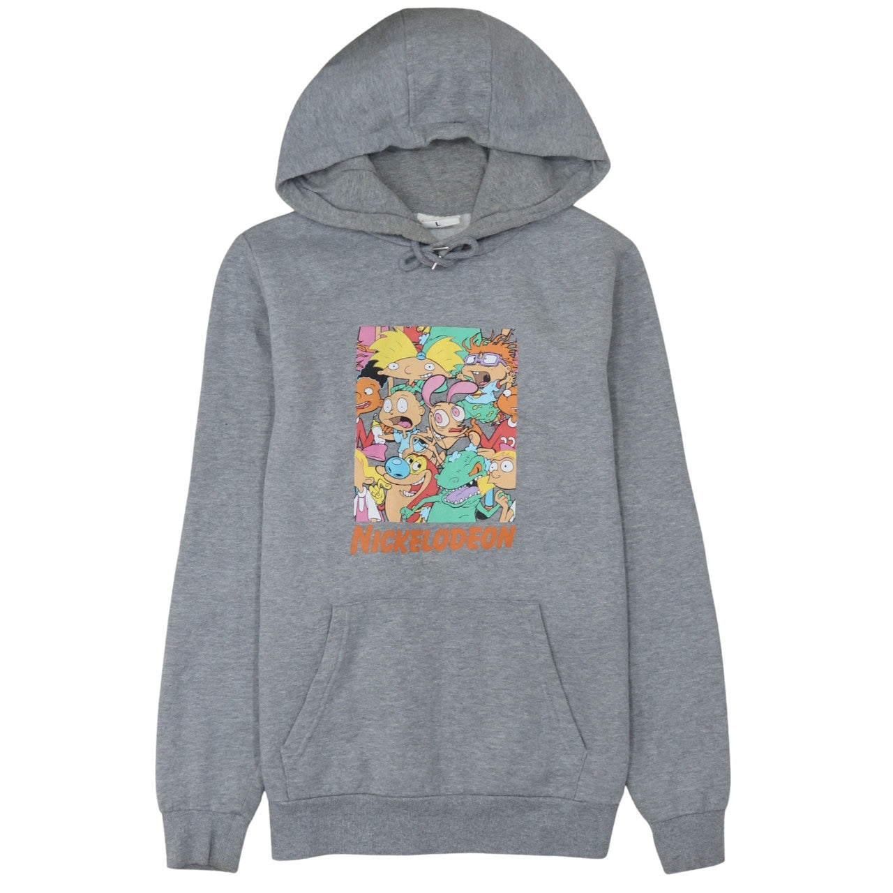 Womens UK Size L Primark Grey Pullover Hoodie
