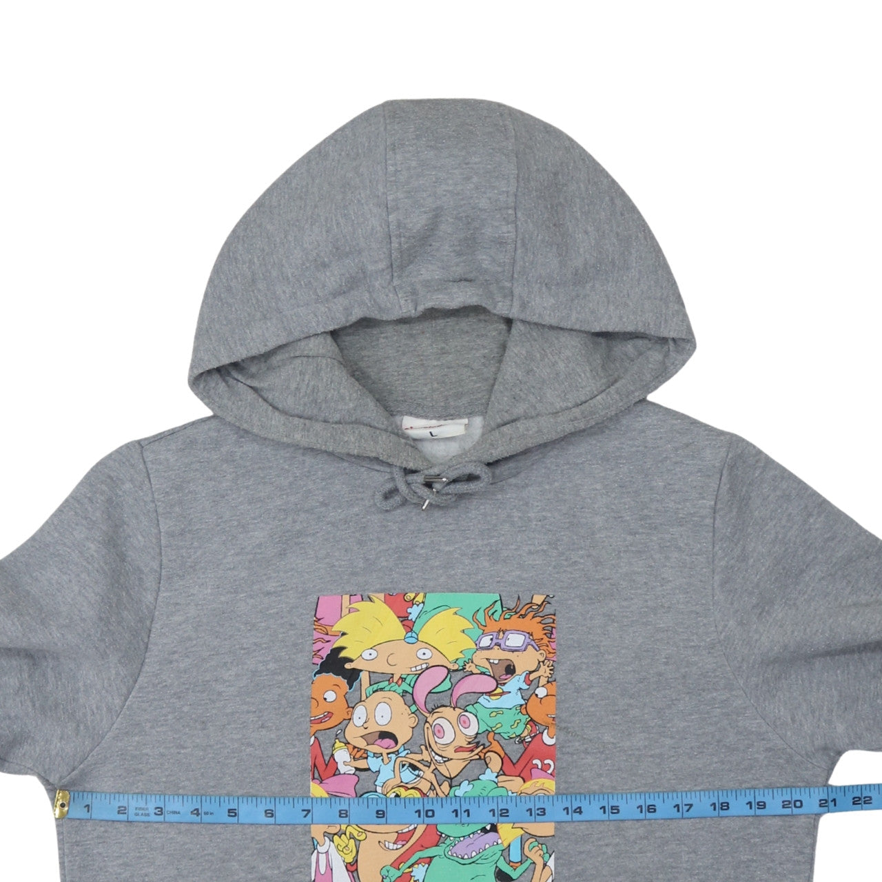 Womens UK Size L Primark Grey Pullover Hoodie