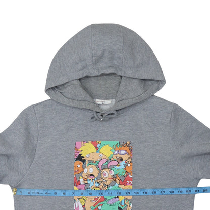 Womens UK Size L Primark Grey Pullover Hoodie