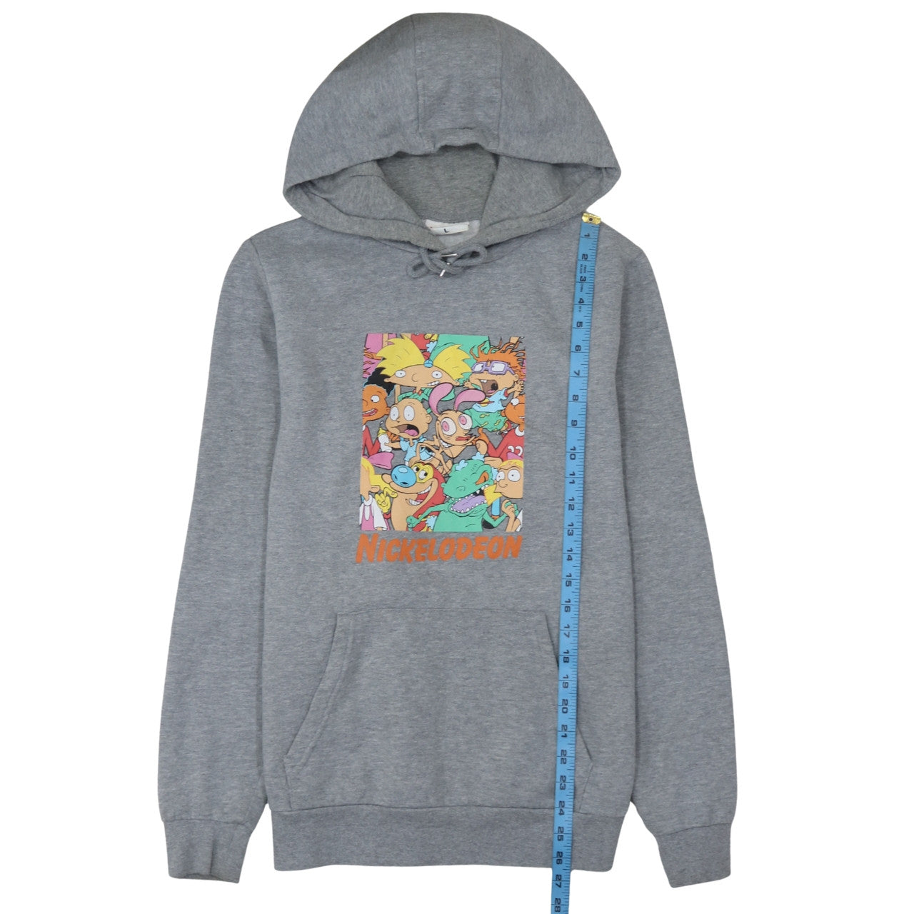 Womens UK Size L Primark Grey Pullover Hoodie