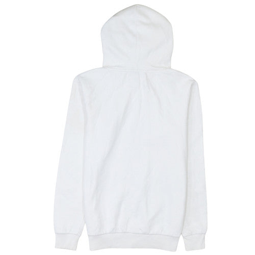 Mens UK Size S Smog White Pullover Hoodie
