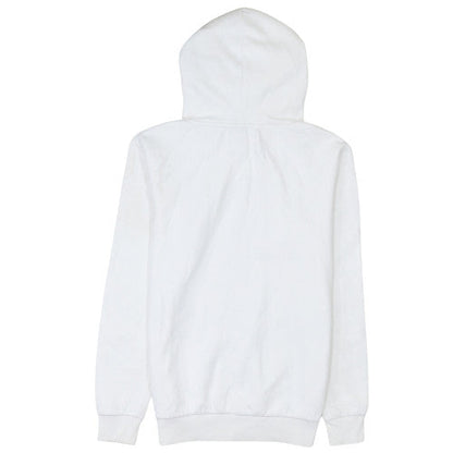 Mens UK Size S Smog White Pullover Hoodie