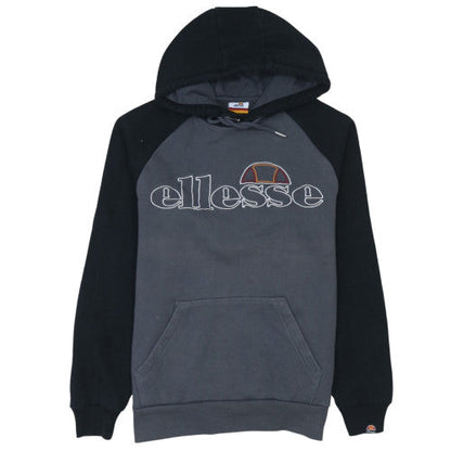 Mens UK Size S ellesse Grey Pullover Hoodie