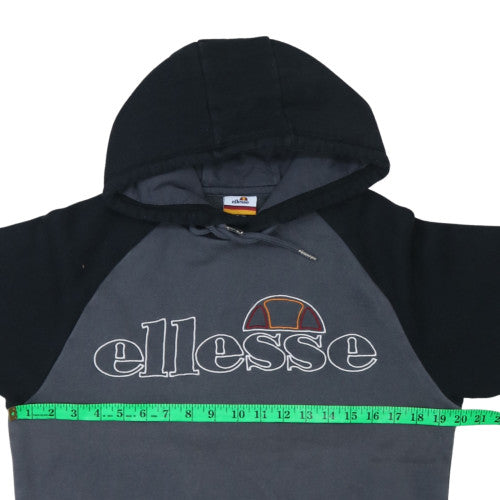 Mens UK Size S ellesse Grey Pullover Hoodie