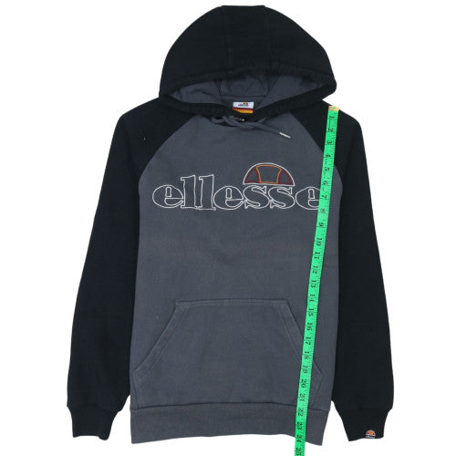 Mens UK Size S ellesse Grey Pullover Hoodie