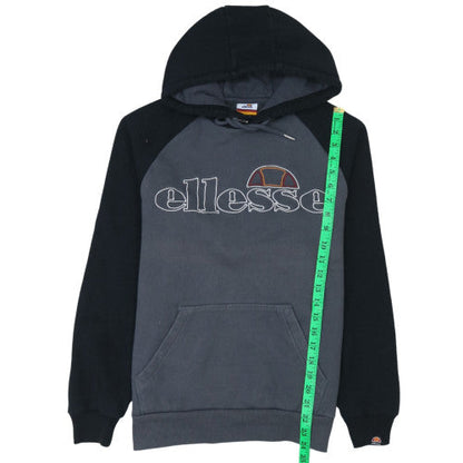 Mens UK Size S ellesse Grey Pullover Hoodie