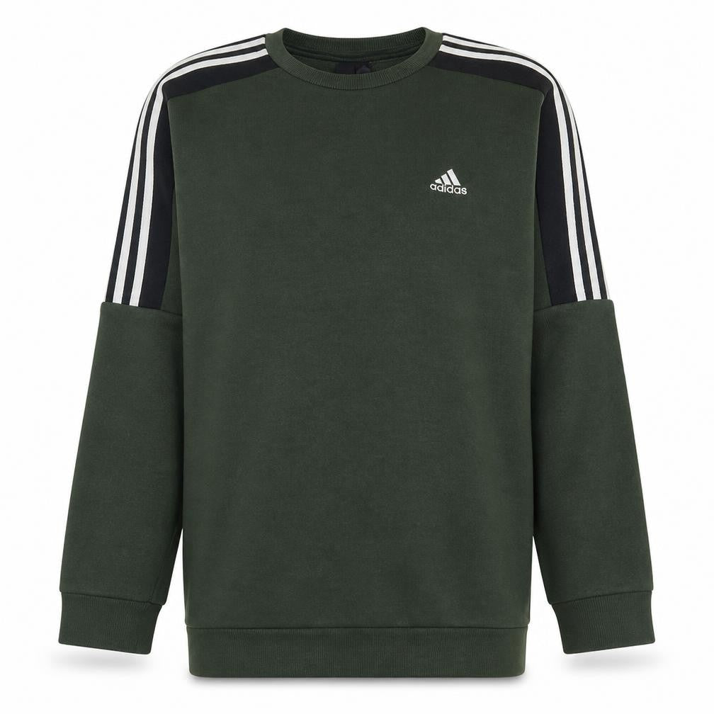 Mens UK Size M adidas Green Pullover Sweatshirt