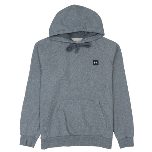 Mens UK Size M Under armour Grey Pullover Hoodie