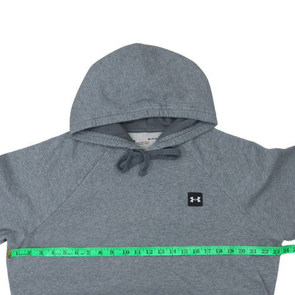 Mens UK Size M Under armour Grey Pullover Hoodie