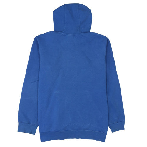 Mens UK Size L adidas Blue Pullover Hoodie
