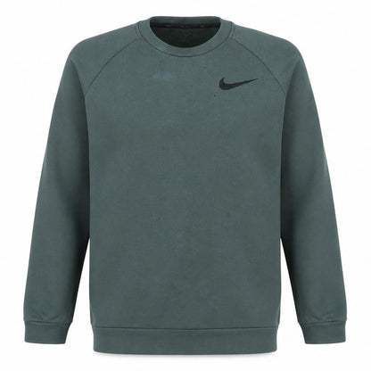 Mens UK Size M Nike Green Pullover Sweatshirt