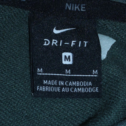 Mens UK Size M Nike Green Pullover Sweatshirt