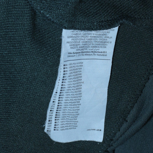 Mens UK Size M Nike Green Pullover Sweatshirt