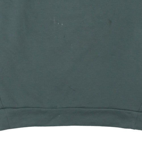 Mens UK Size M Nike Green Pullover Sweatshirt
