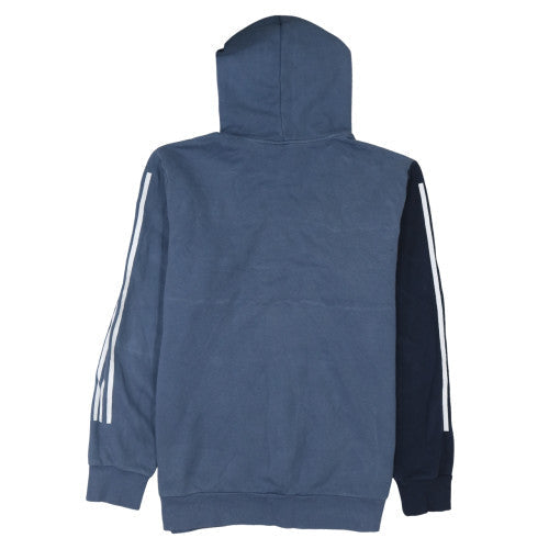 Mens UK Size XL adidas Blue Pullover Hoodie