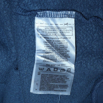 Mens UK Size XL adidas Blue Pullover Hoodie