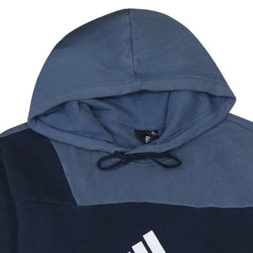 Mens UK Size XL adidas Blue Pullover Hoodie