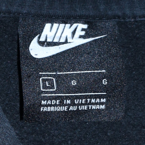 Mens UK Size L Nike Black Pullover Hoodie