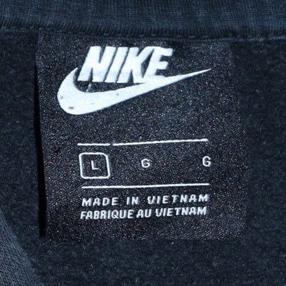 Mens UK Size L Nike Black Pullover Hoodie