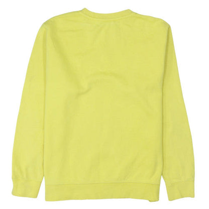 Womens UK Size L Nike Yellow Pullover Sweatshirt