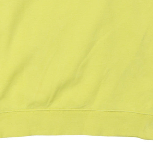 Womens UK Size L Nike Yellow Pullover Sweatshirt
