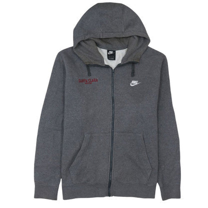Mens UK Size XL Nike Grey Full Zip Hoodie
