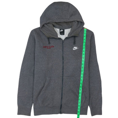 Mens UK Size XL Nike Grey Full Zip Hoodie