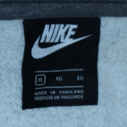 Mens UK Size XL Nike Grey Full Zip Hoodie
