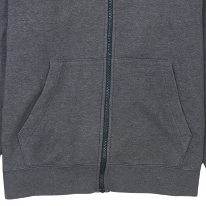 Mens UK Size XL Nike Grey Full Zip Hoodie