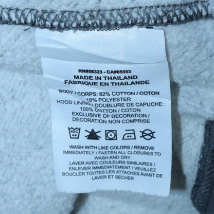 Mens UK Size XL Nike Grey Full Zip Hoodie