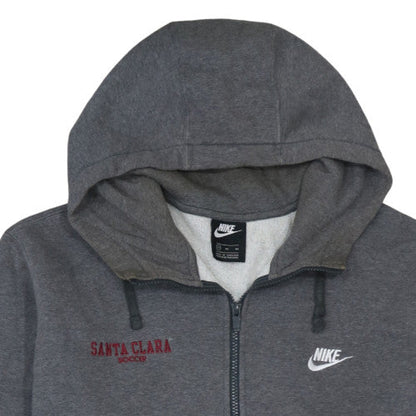 Mens UK Size XL Nike Grey Full Zip Hoodie