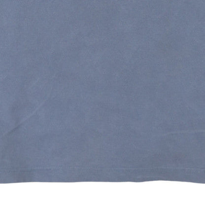 Tommy Hilfiger Men Blue Logo Polo Shirt Size L Casual Cotton