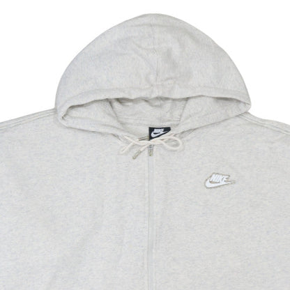 Mens UK Size M Nike Grey Full Zip Hoodie