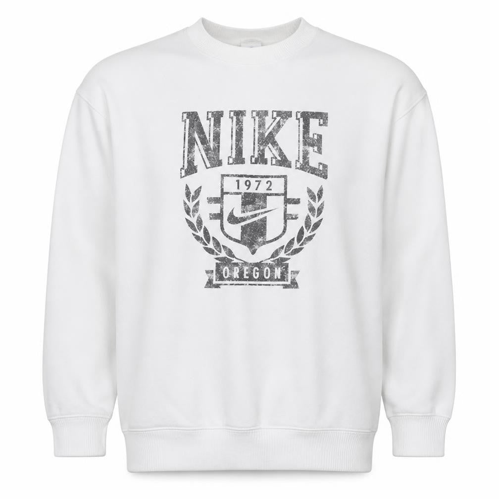 Mens UK Size S Nike White Pullover Sweatshirt