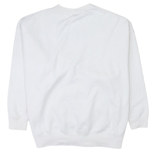 Mens UK Size S Nike White Pullover Sweatshirt