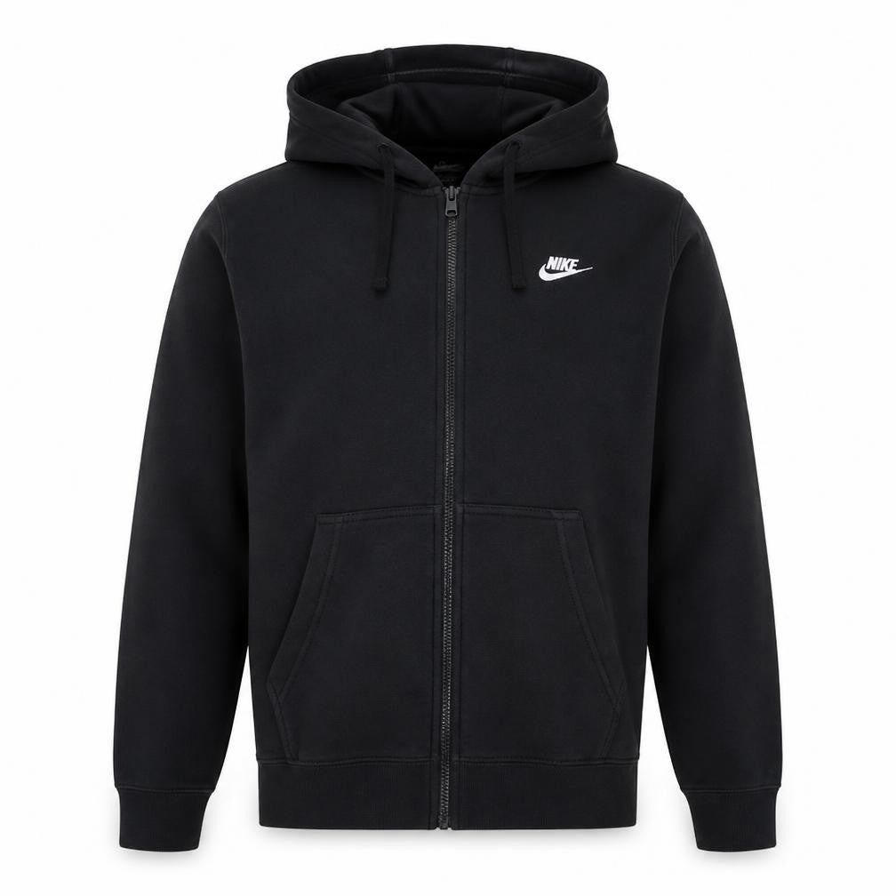 Mens UK Size M Nike Black Full Zip Hoodie