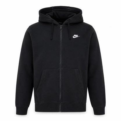 Mens UK Size M Nike Black Full Zip Hoodie