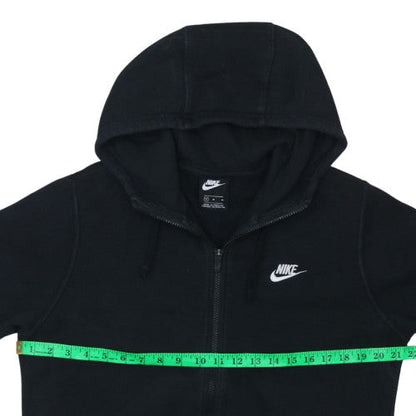 Mens UK Size M Nike Black Full Zip Hoodie
