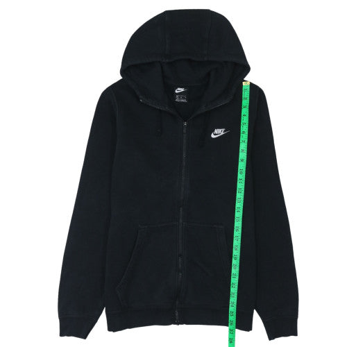 Mens UK Size M Nike Black Full Zip Hoodie