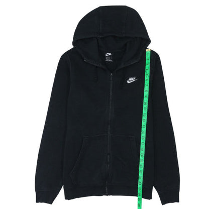 Mens UK Size M Nike Black Full Zip Hoodie
